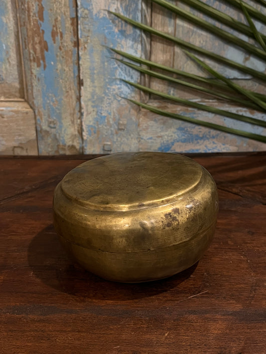 Brass Keepsake Box