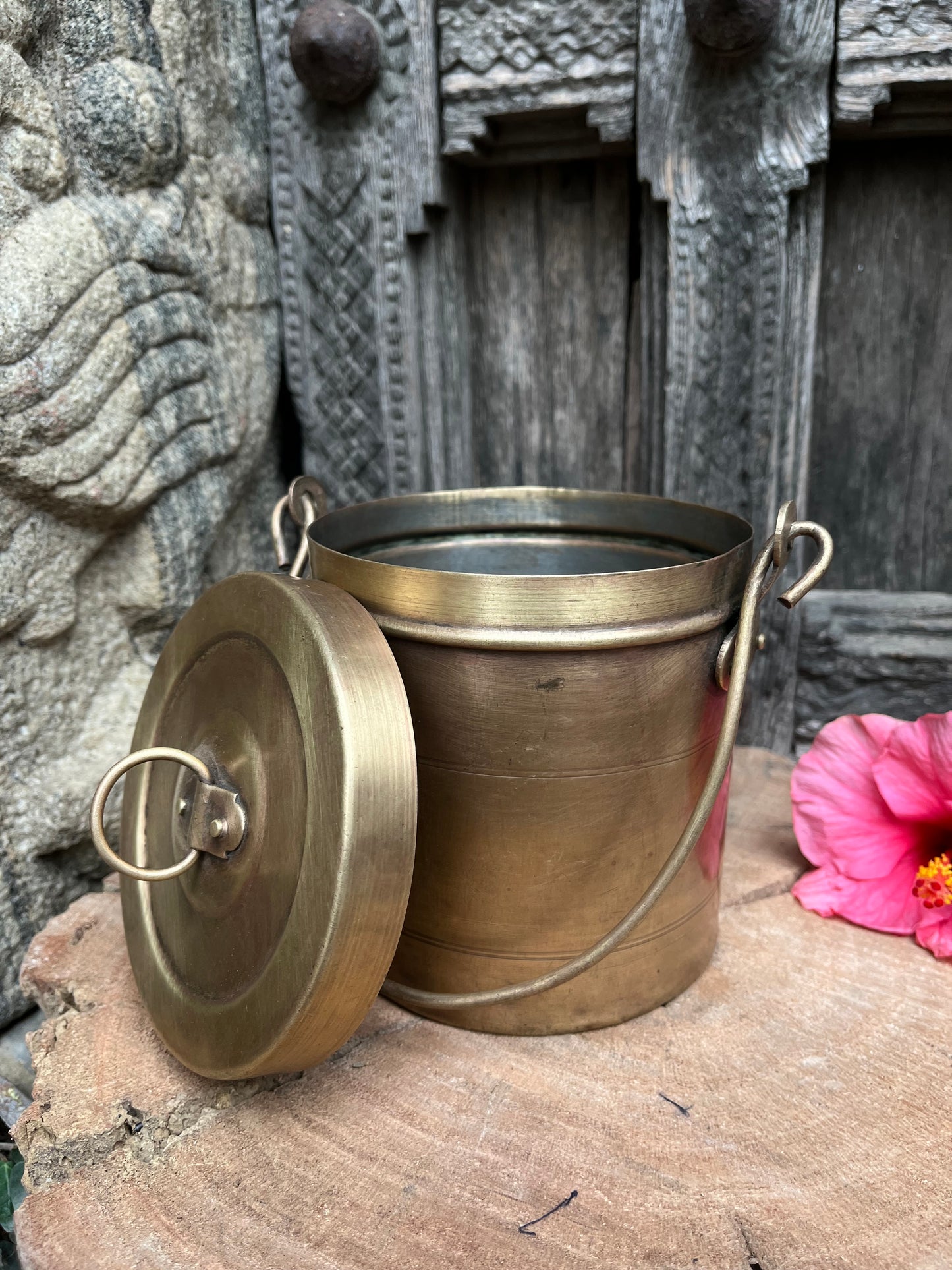 Vintage Brass Milk Pot