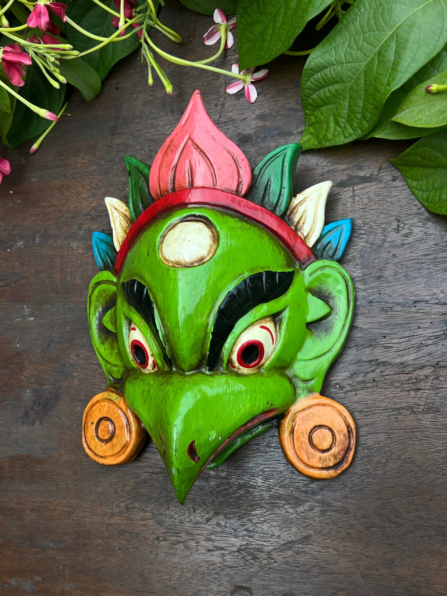 Garud Hand Painted Mask