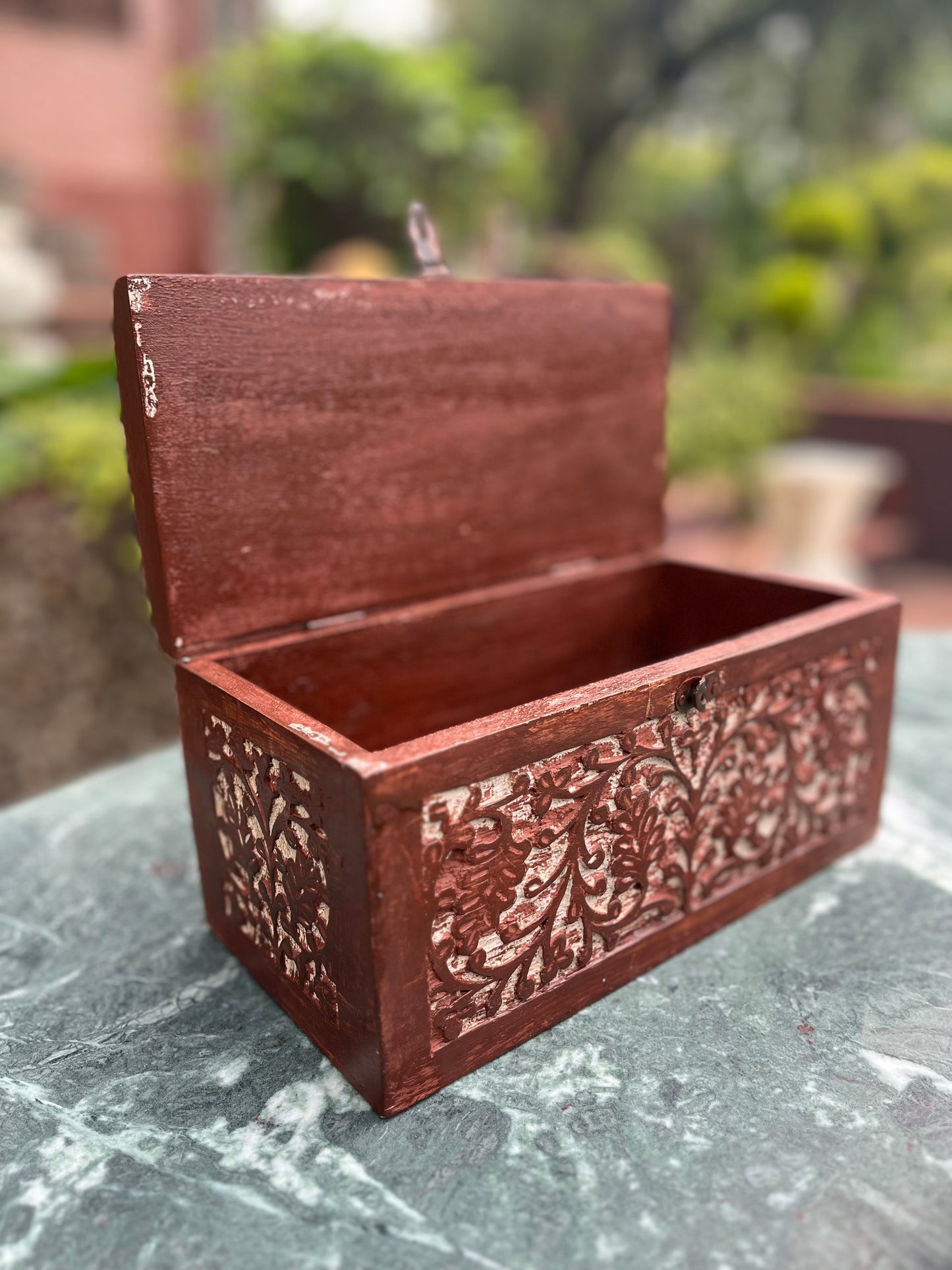 Wooden Carving Box