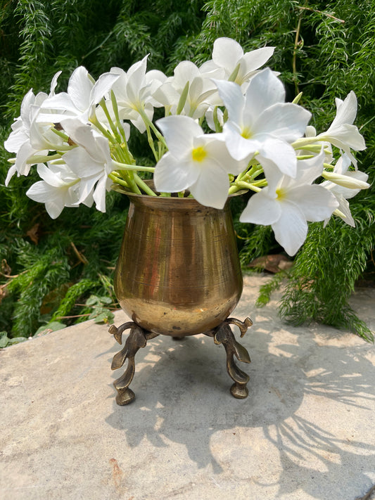 Brass Pot With Stand