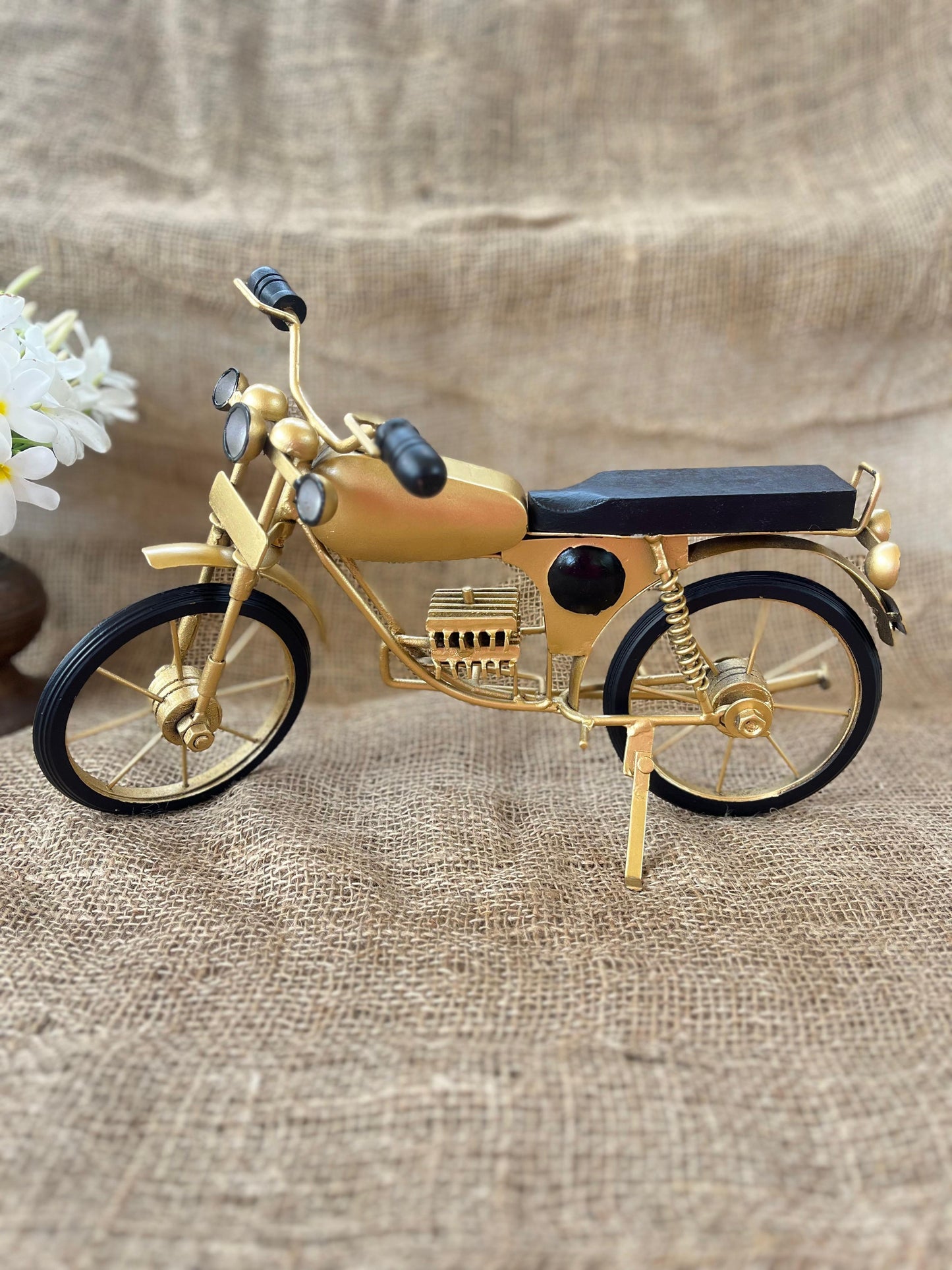 Golden Moterbike