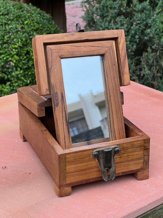 Wood Barbar Box