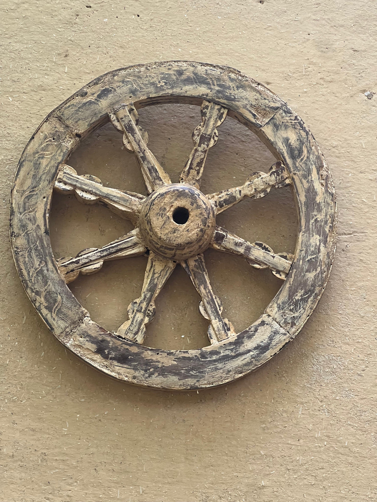 Wooden Wall Wheel