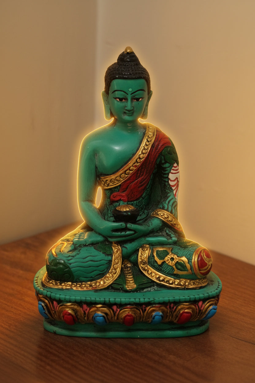 Divine Turquoise Buddha