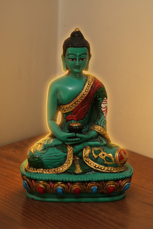 Divine Turquoise Buddha