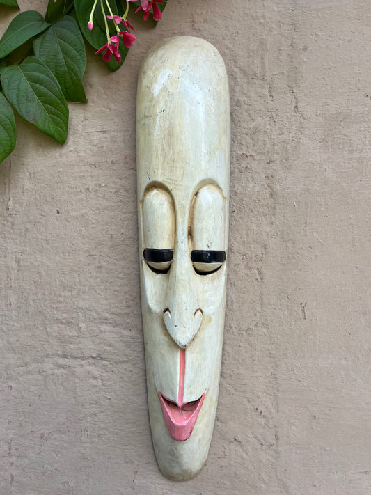 Wall Creame Colour Long Mask