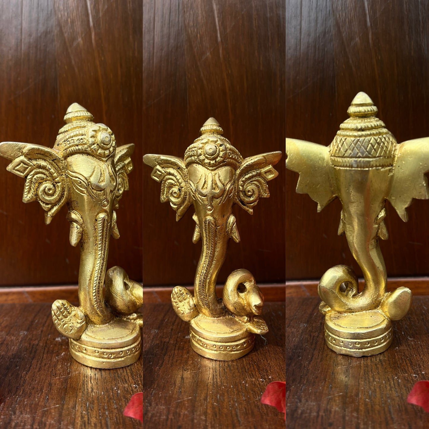 Brass Divine Levon Ganesha Figurine