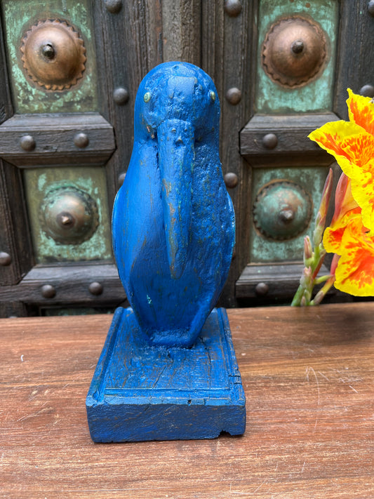 Wooden Blue Bird