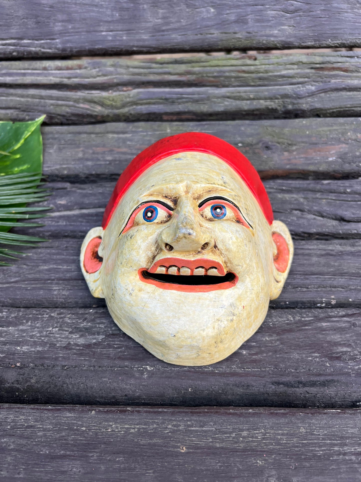 Hand Painted Munim Mask