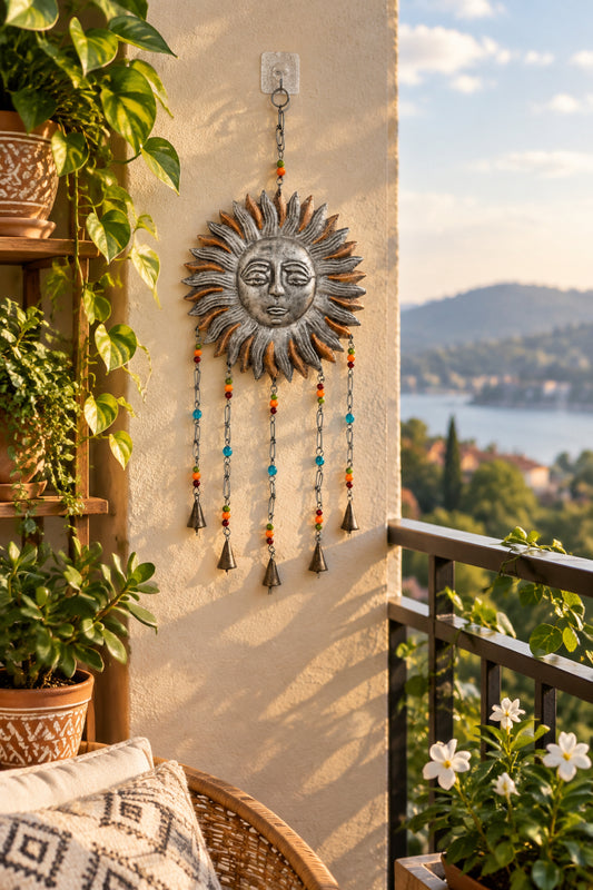 Metal Sun Hanging
