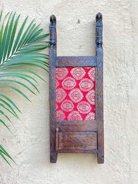 Vintage Decorative Old Saree Frame