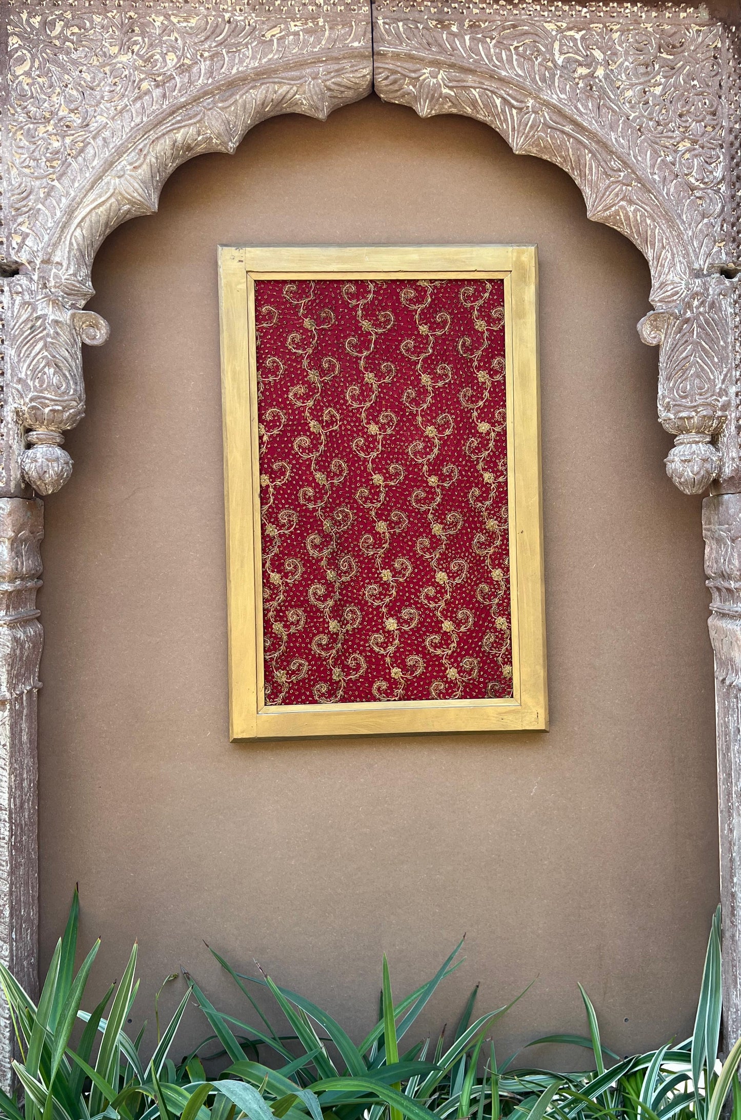 Old Zardozi Embroidery Frame
