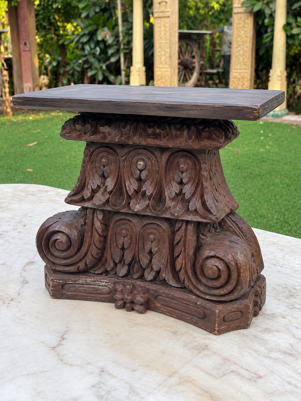 Wooden Carved Bracket ￼