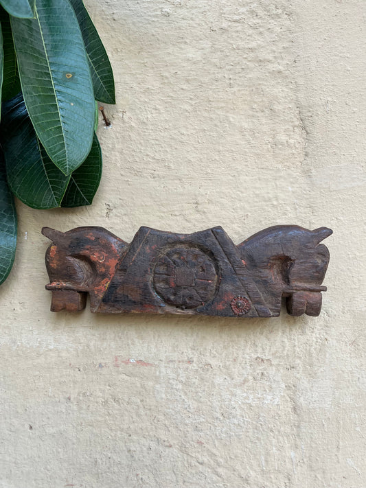 Two Horse Head Wall  Decor