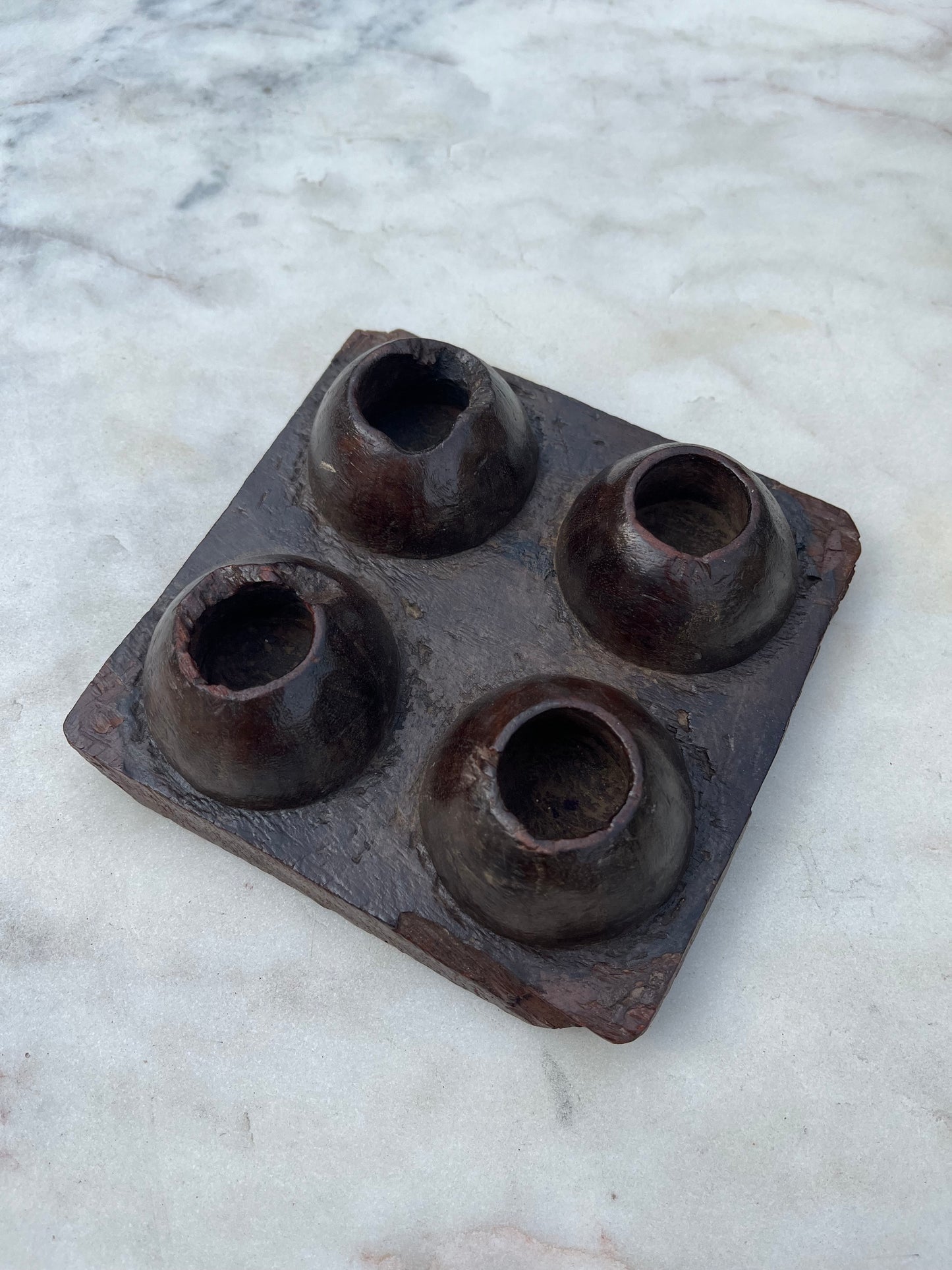 Old Wood Egg Platter