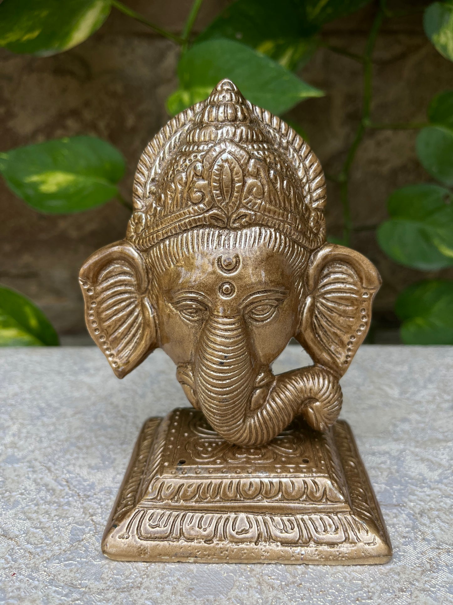 Lord Gold Metal Ganesha