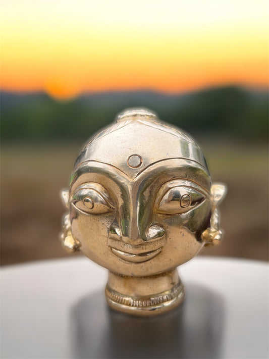 Brass Gauri Head