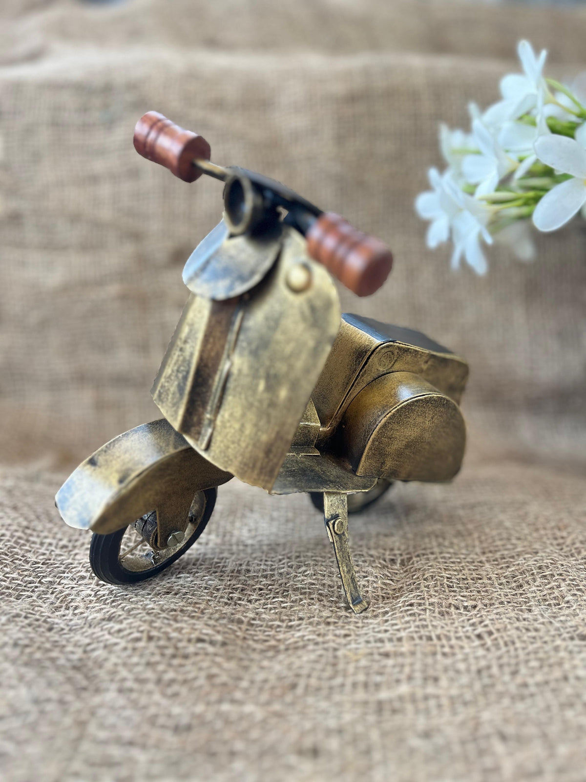 Gold Iron Scooter ￼