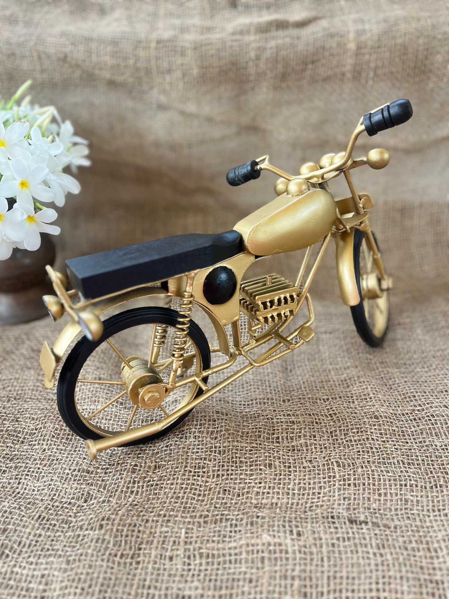 Golden Moterbike