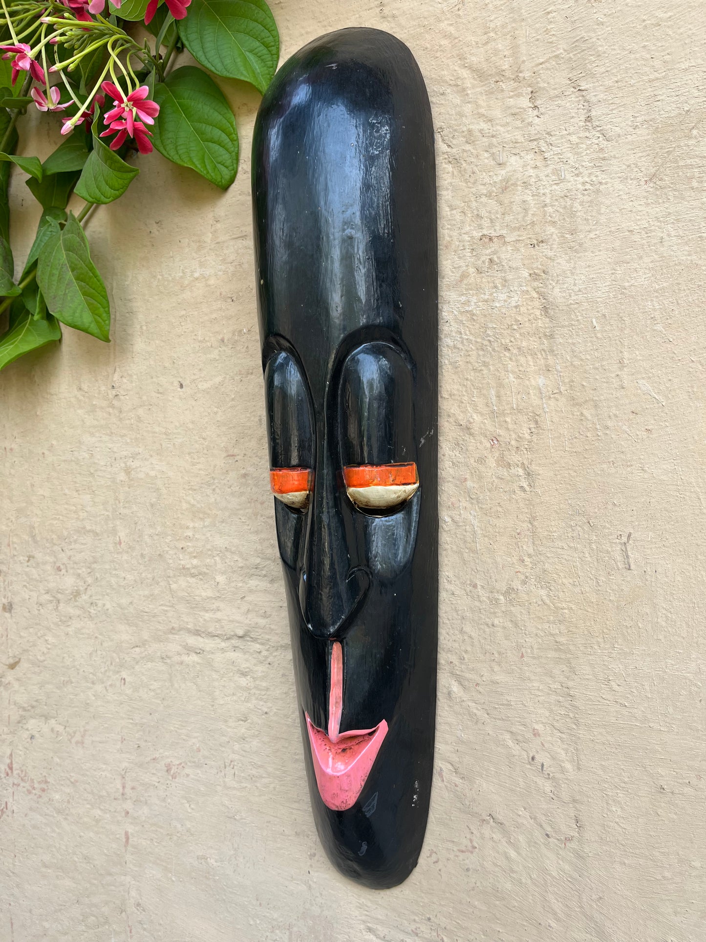 Wall Mask Hand Painted