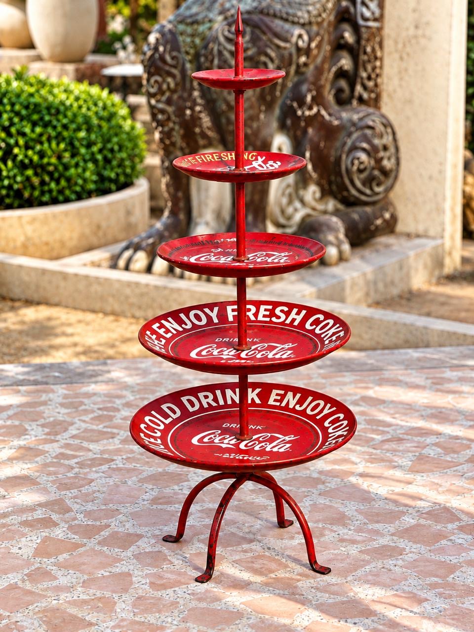 Iron Coke Stand
