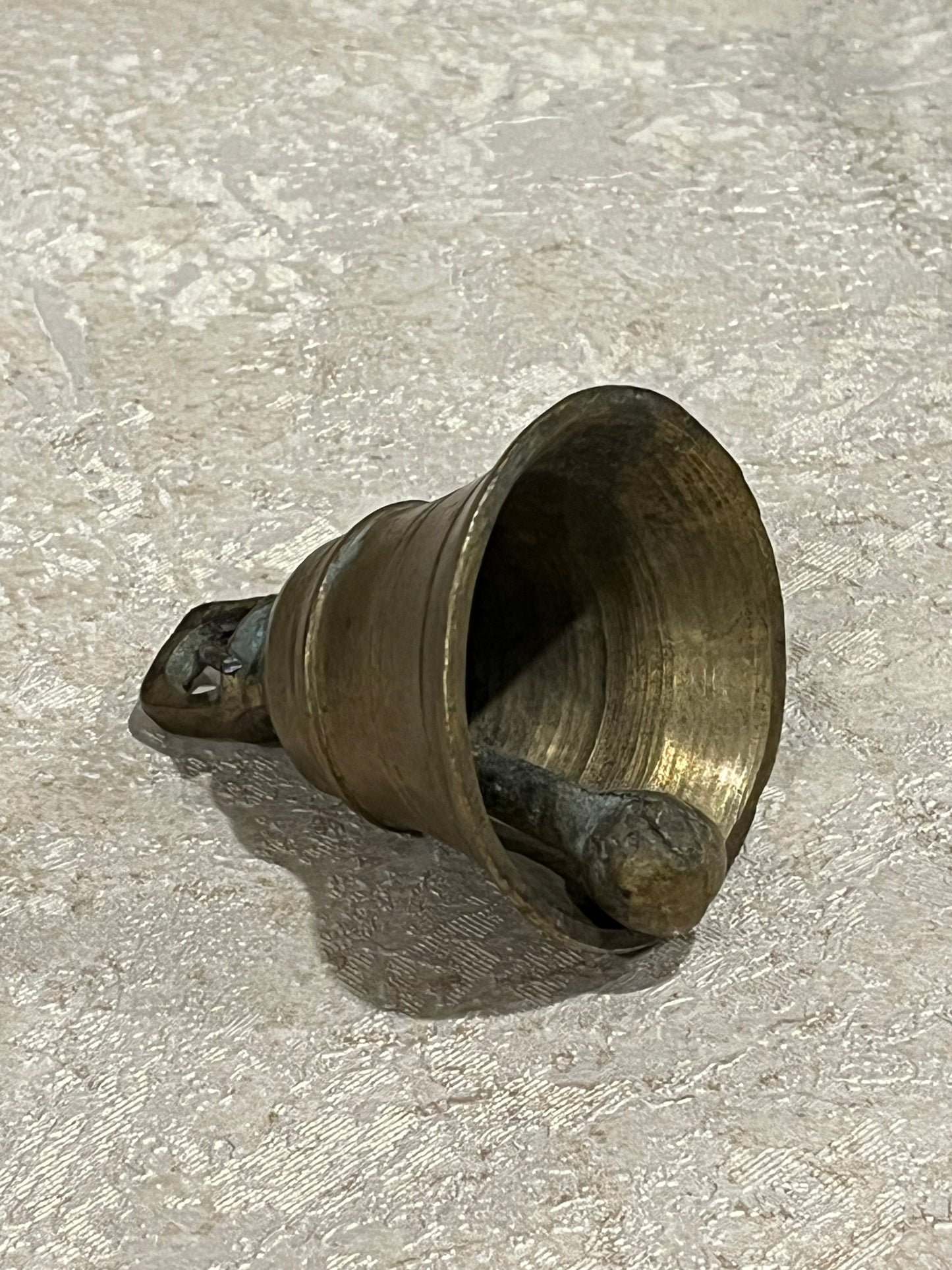 Old Brass Temple Bell