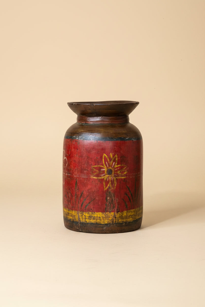 Wooden Flower Pot ￼