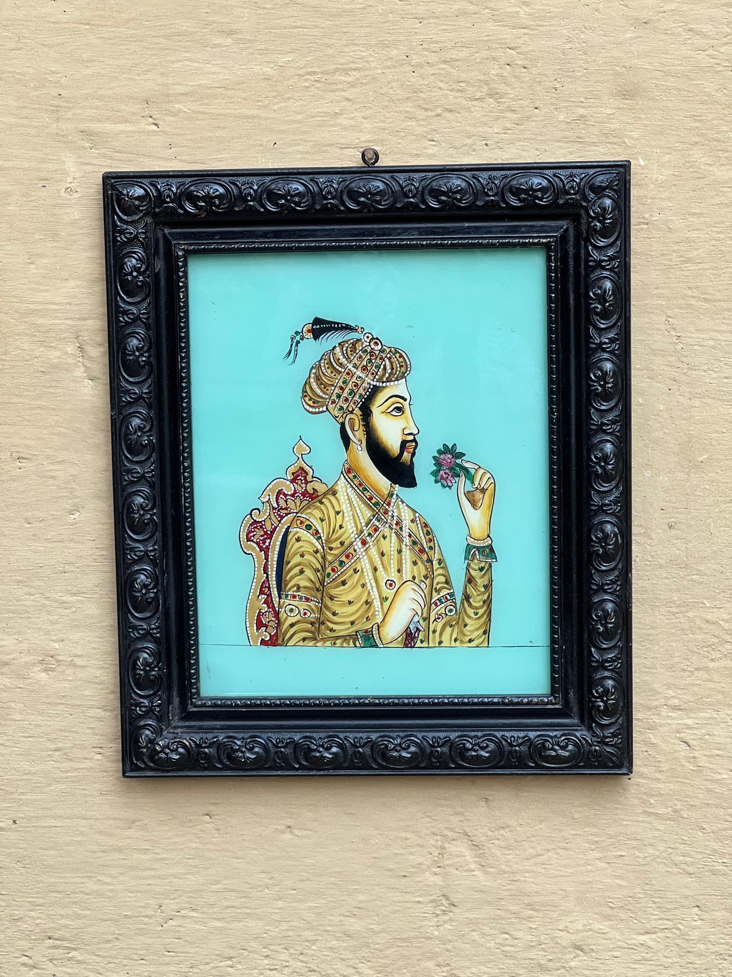 King Reverse Glass painting ￼