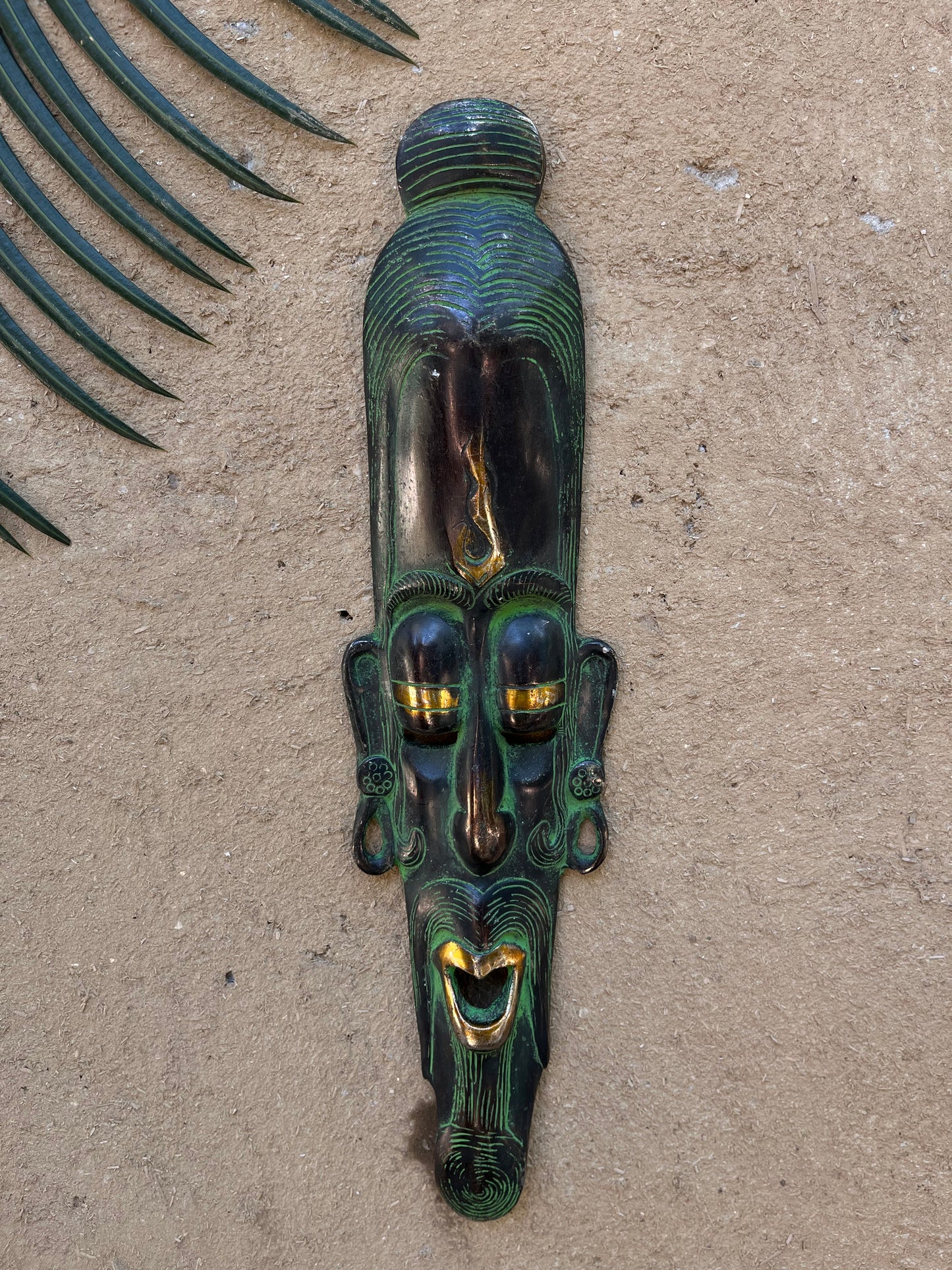 Metal long Man Mask