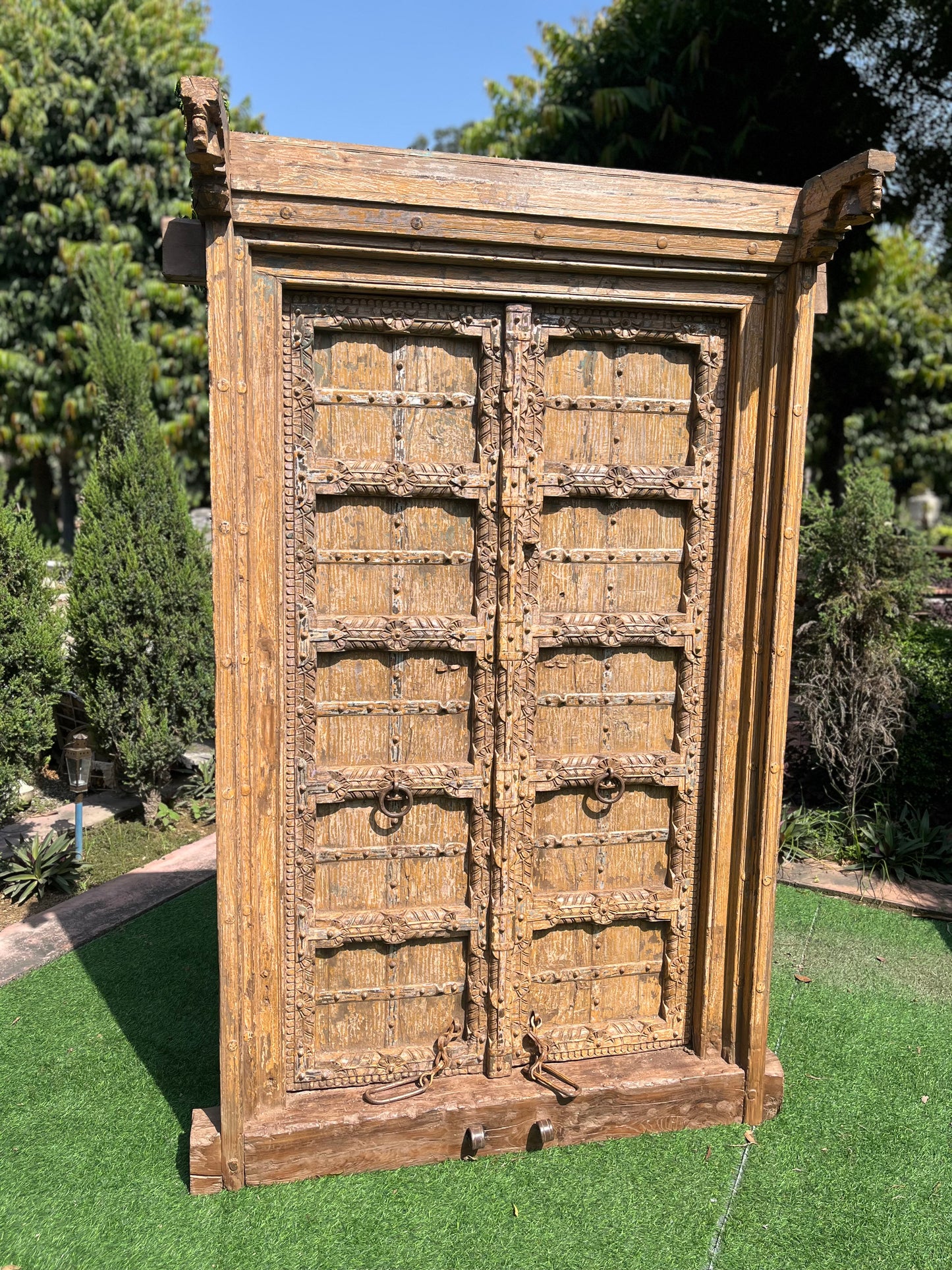 Old Carved Haveli Door