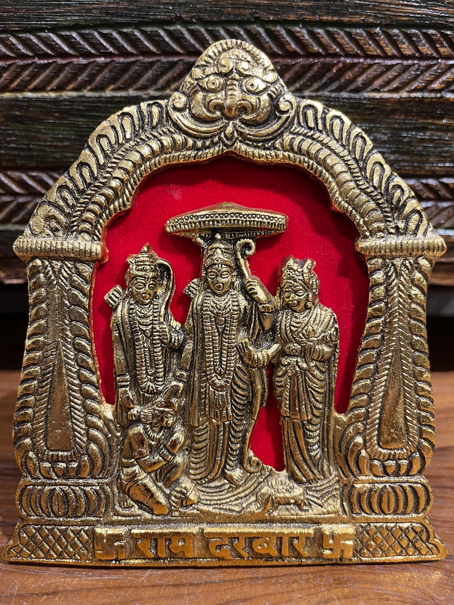 Metal Ram Darbar Gold