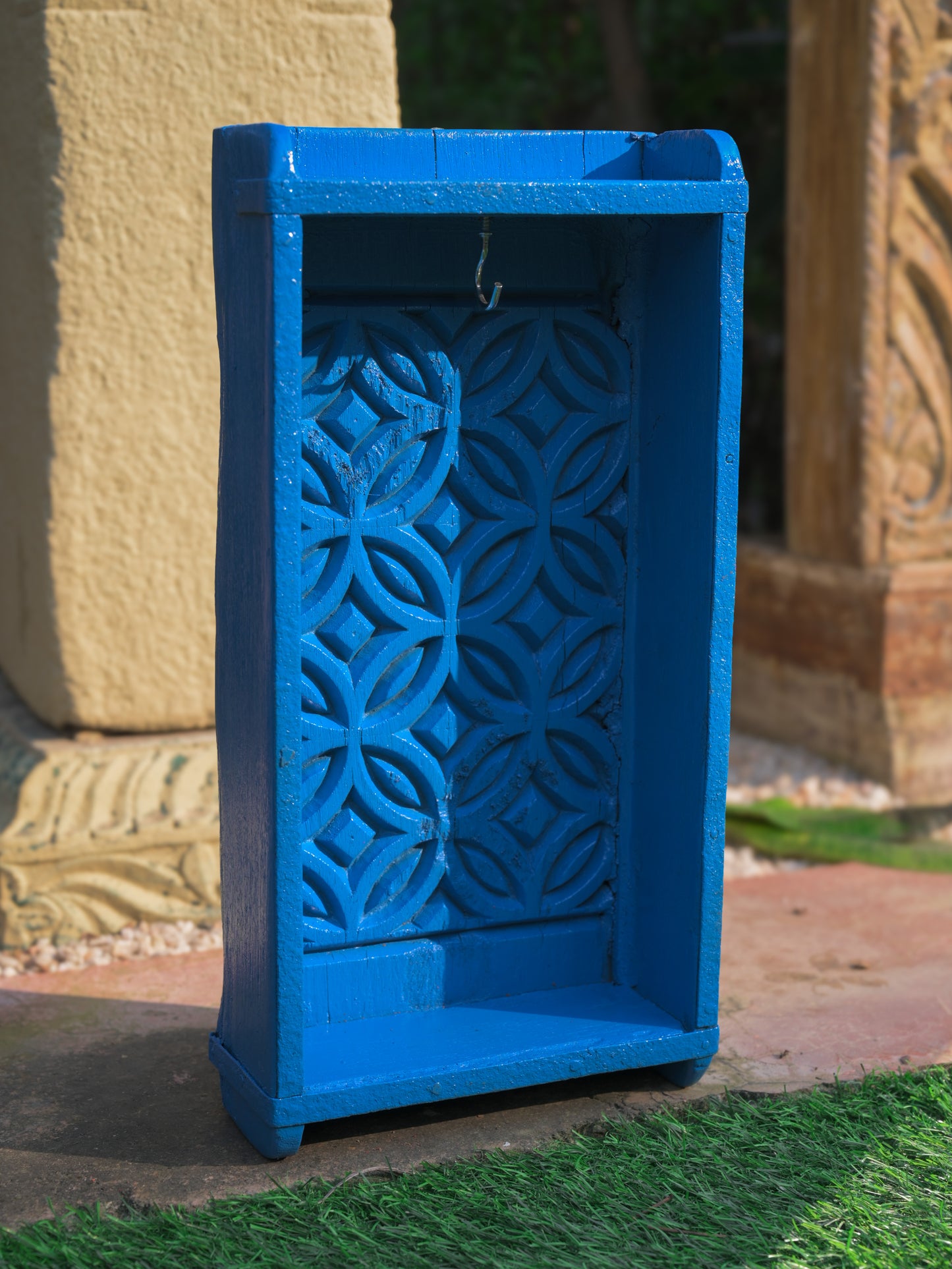 Wooden Small Shelf Mandir