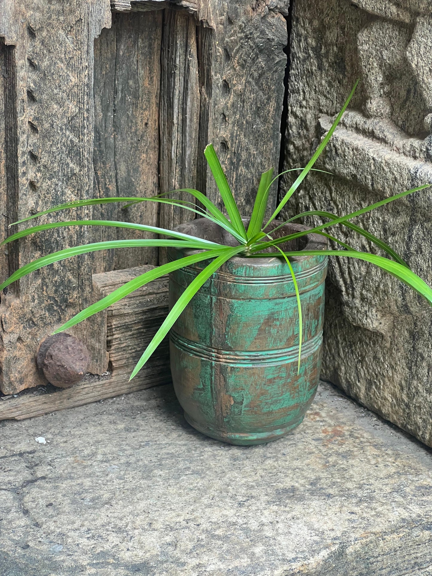 Wooden Pot