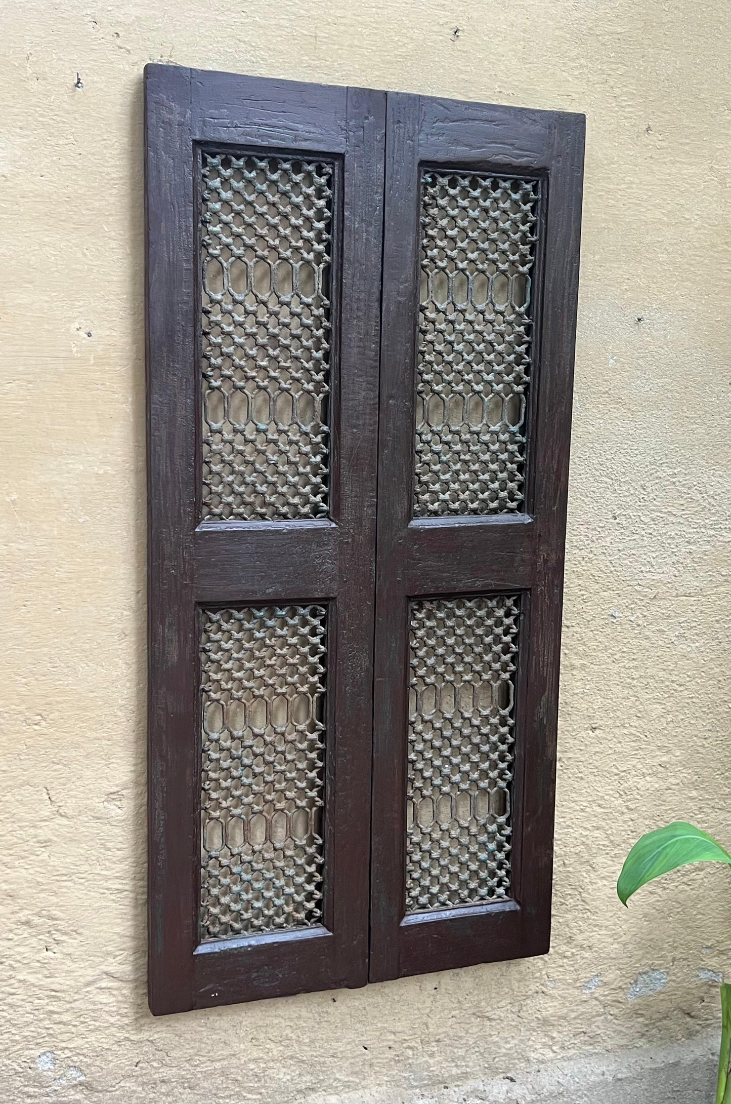 Teak Wood Cast Iron