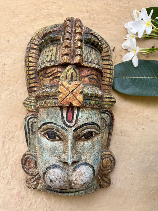 Hand Carved Hanuman