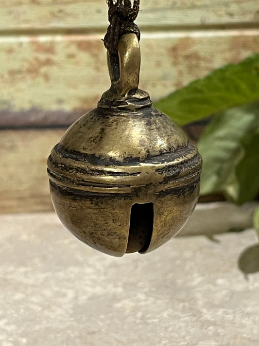 Vintage Brass Round Bell