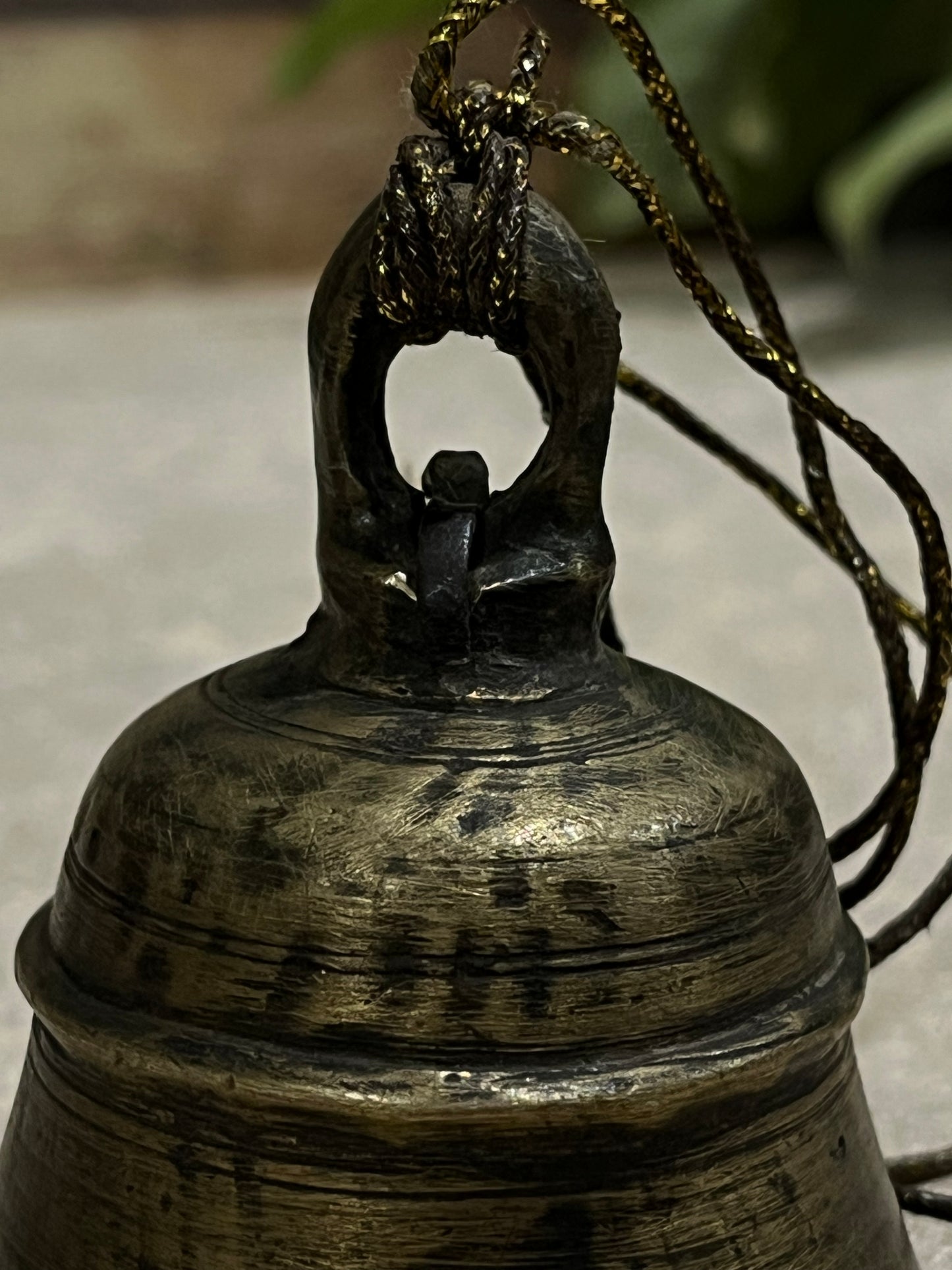 Vintage Brass Temple Bell