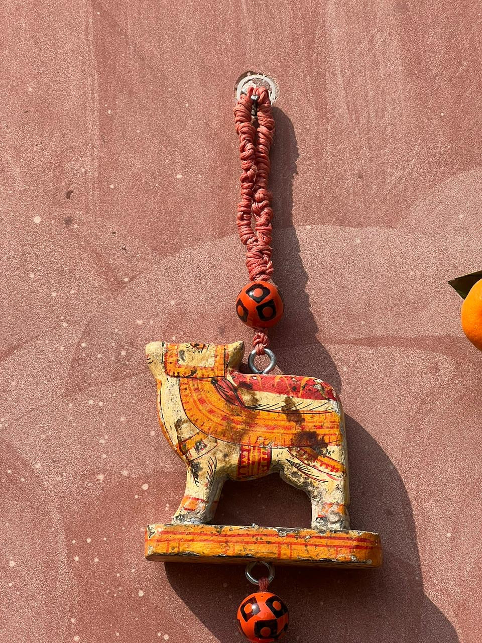 Cow Bead Bell Hanging
