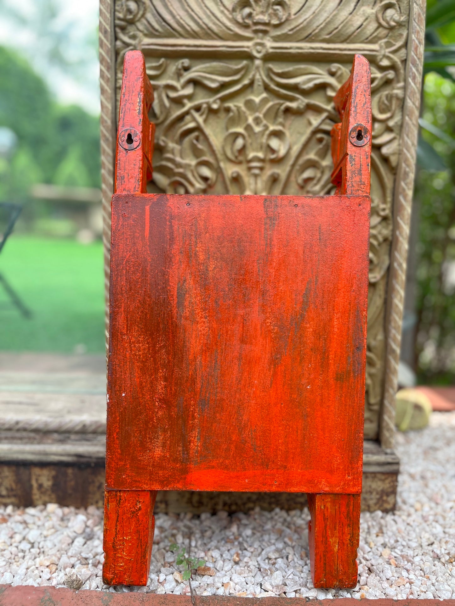 Wooden Coloured Shelf / Temple