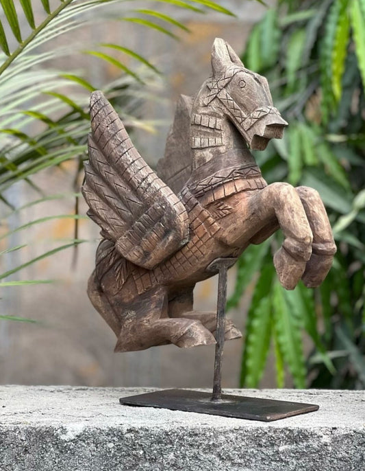 Wooden Stand Horse
