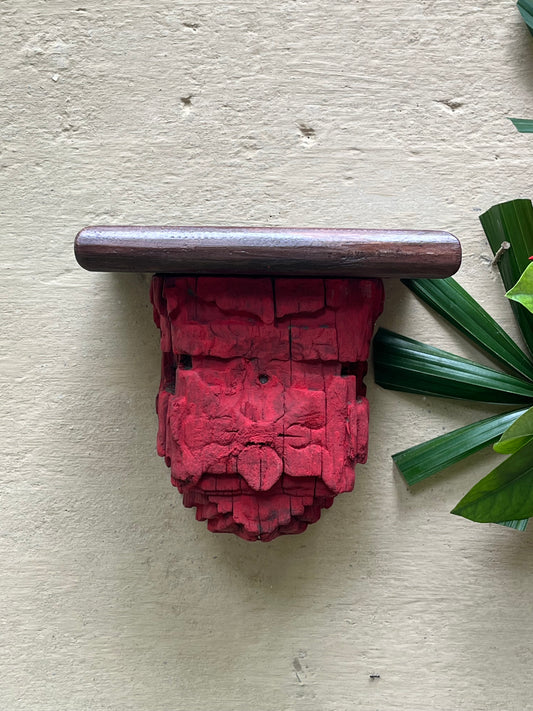 Wood Red Bracket