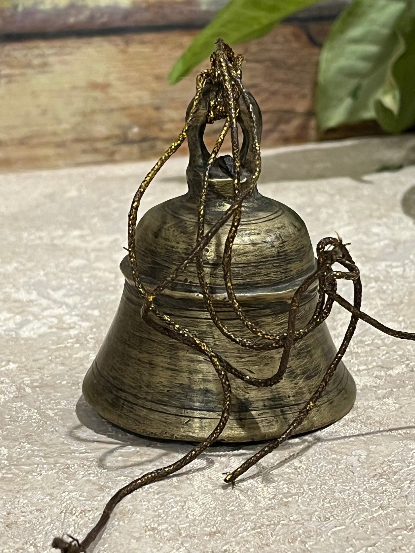 Vintage Brass Temple Bell
