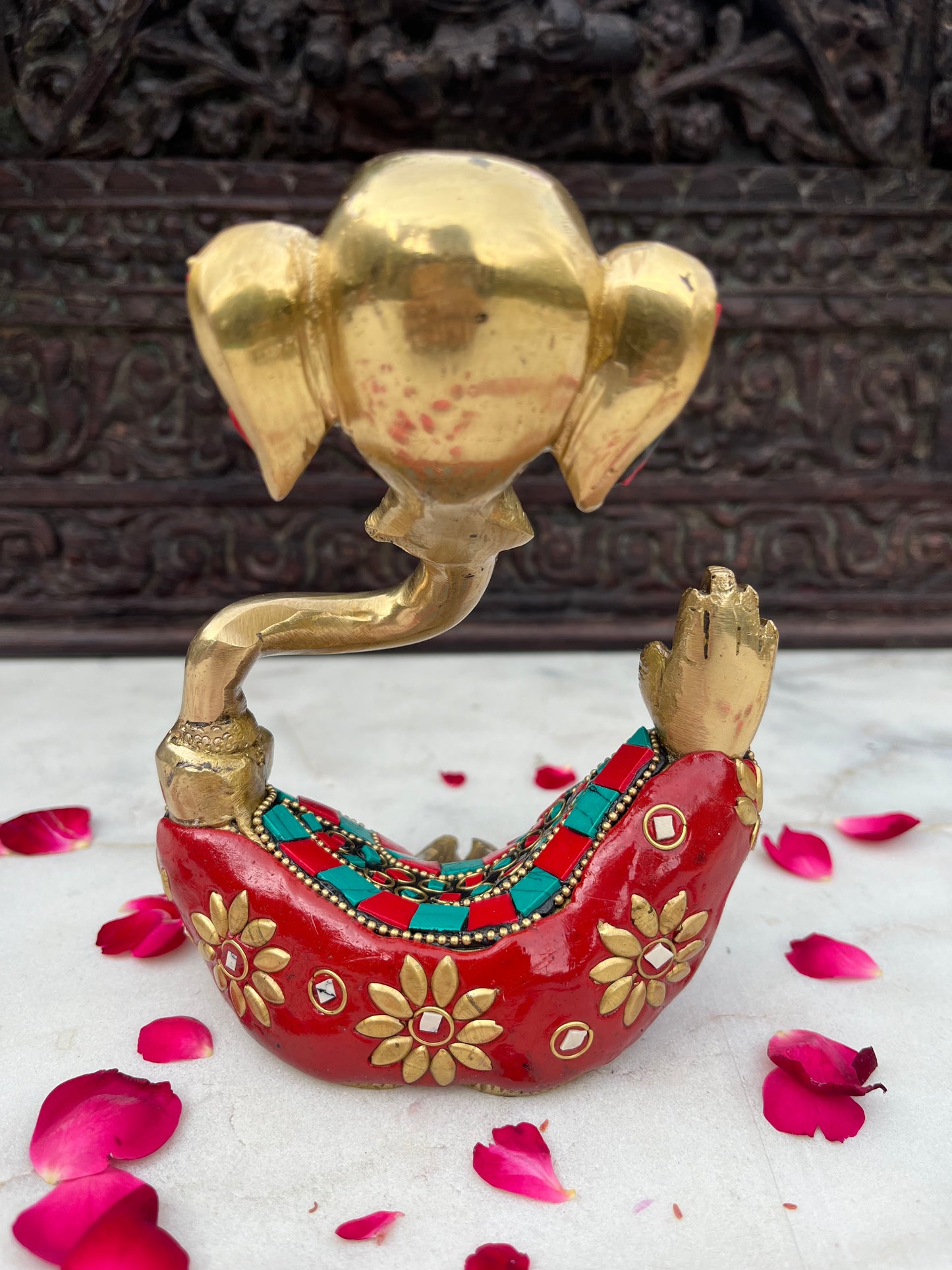 Brass Modern Ganesha
