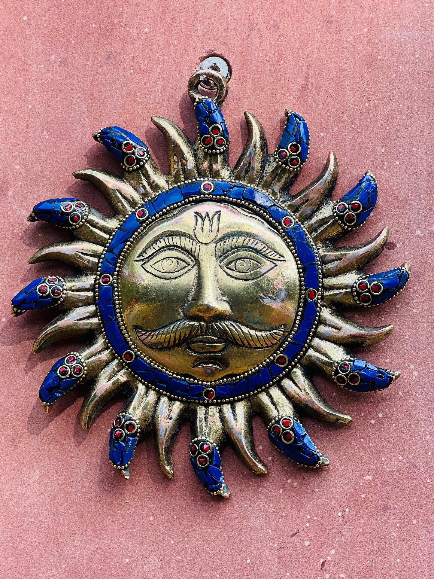 Metal Divine Sun Mask