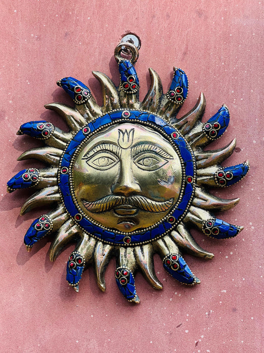 Metal Divine Sun Mask