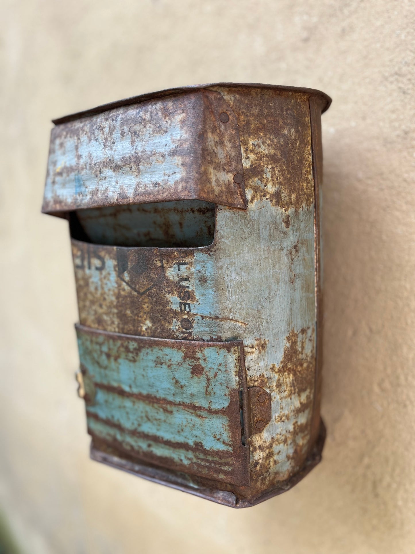 Vintage Iron Letter Box