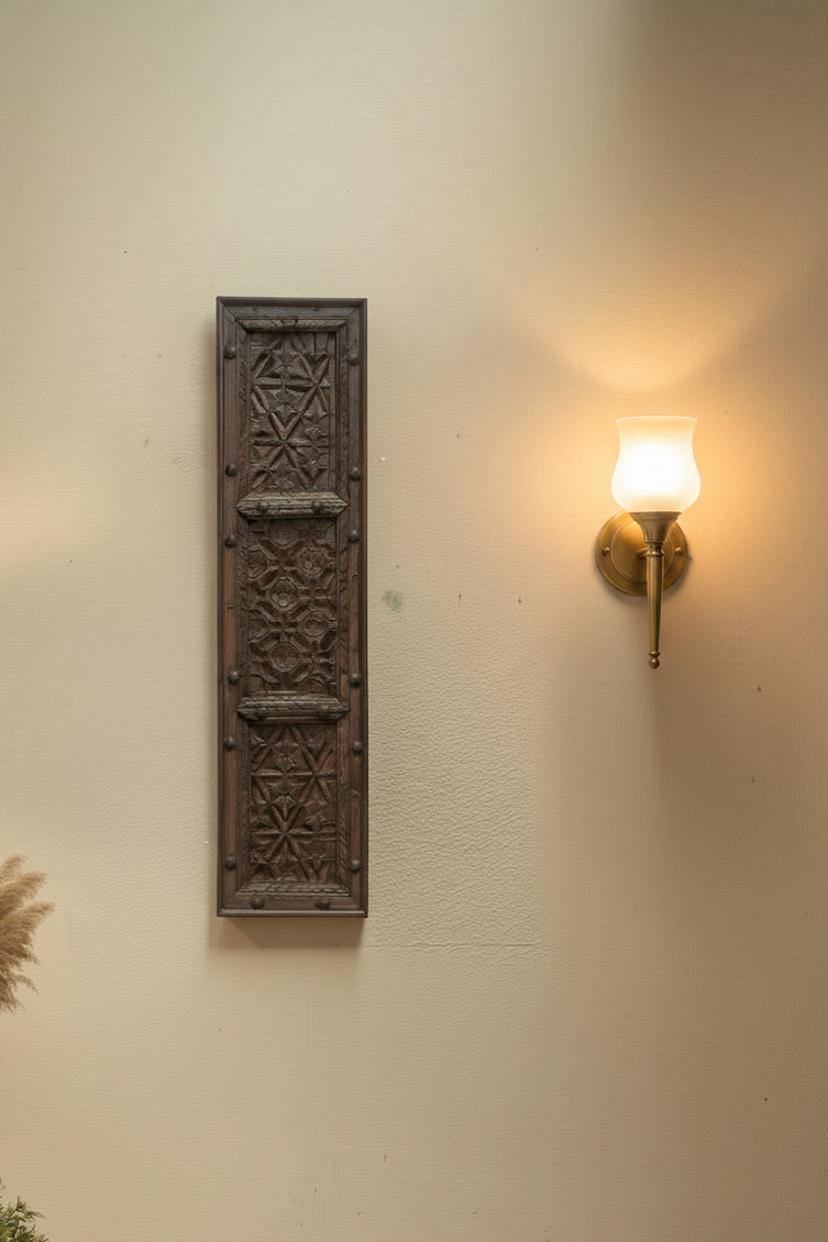 Wooden Hand Carved Panel ￼