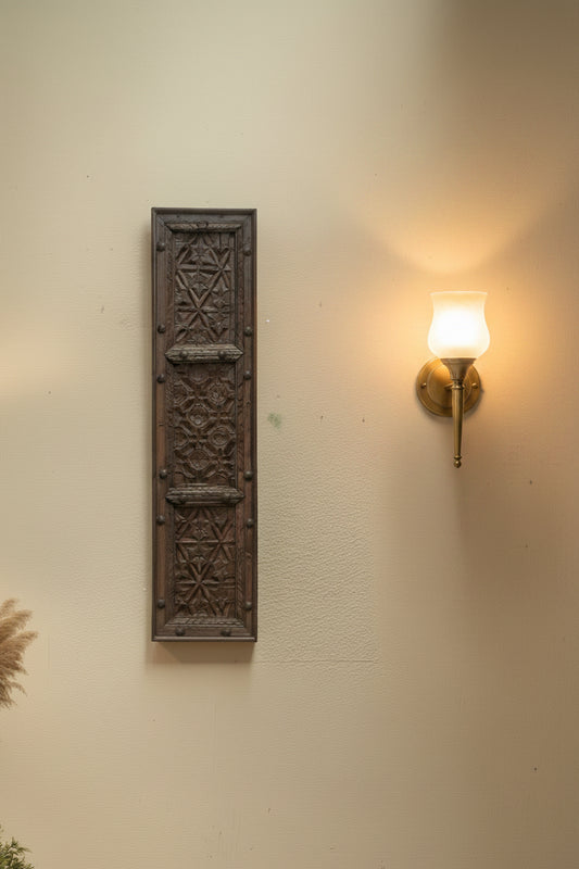 Wooden Hand Carved Panel ￼