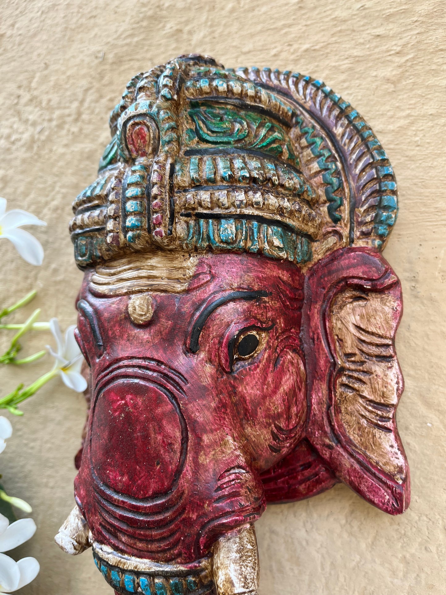 Wall Painted Ganesha